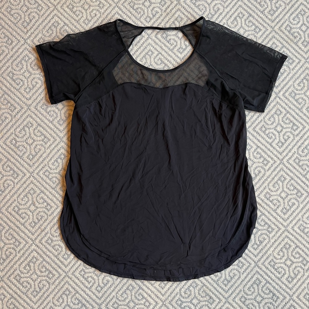 Lululemon Anew Short Sleeve Tee Black